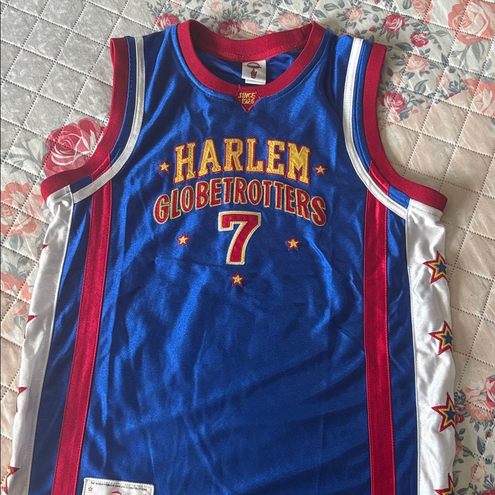 Blue Jerseymend medium Harlem Globetrotters jersey